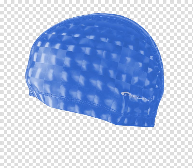 Swim Caps Blue Swimming Silicone, swimming cap transparent background PNG clipart