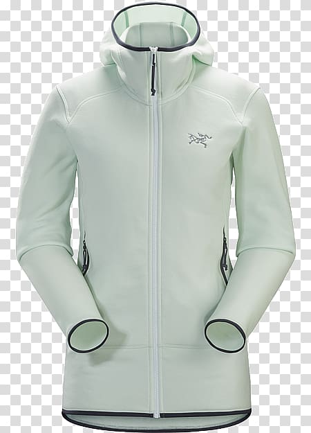 Hoodie Arc'teryx Polar fleece Jacket Clothing, Dew Drops transparent background PNG clipart