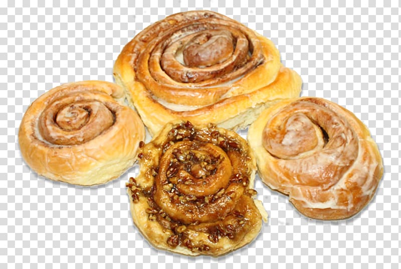 Cinnamon roll Danish pastry Bakery Viennoiserie Mexican cuisine, mexican bread transparent background PNG clipart