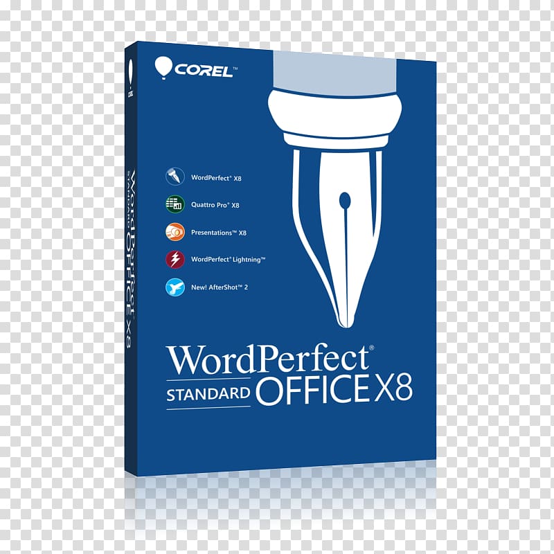 Corel WordPerfect Office Brand Logo Product design, line spacing material transparent background PNG clipart