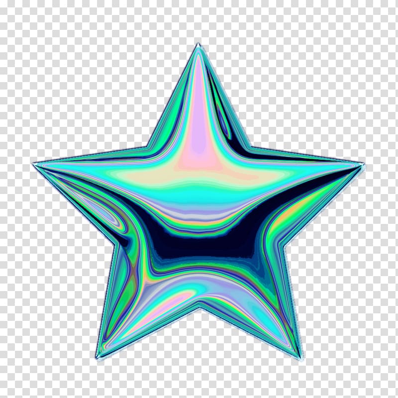 Star Guess The Emoji Sticker Vaporwave, star transparent background PNG clipart