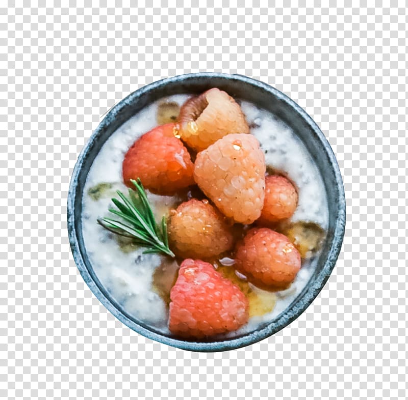 Panna cotta Breakfast Porridge Dish, Mulberry cheese transparent background PNG clipart