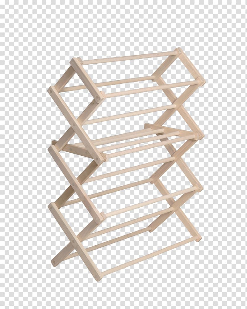 Clothes horse Hardwood Clothing Furniture, clothes rack transparent background PNG clipart