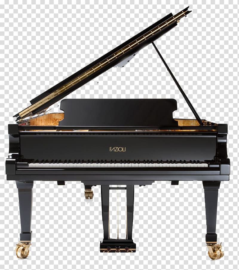 Fazioli Grand piano Musical Instruments, piano transparent background PNG clipart