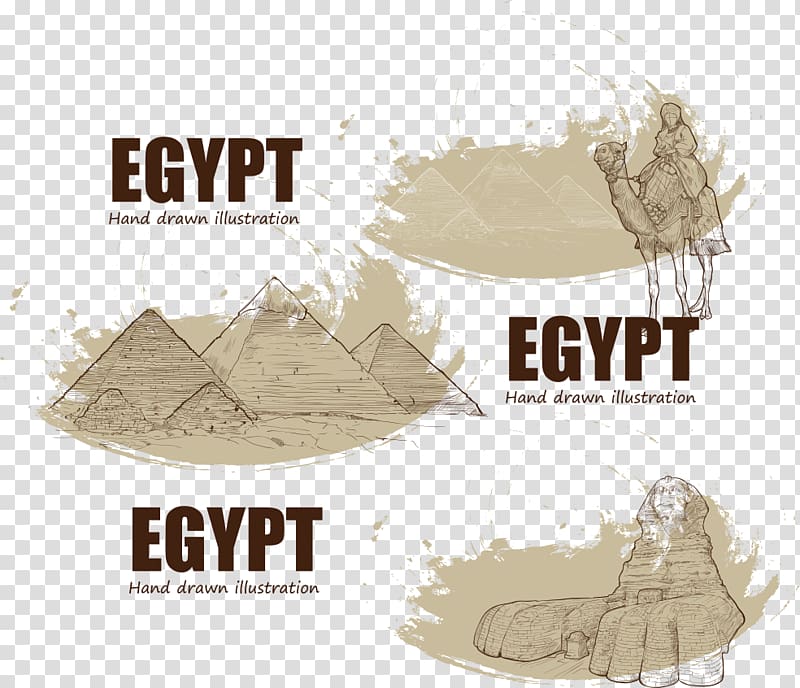 Great Sphinx of Giza Egyptian pyramids Illustration, Egypt Features transparent background PNG clipart