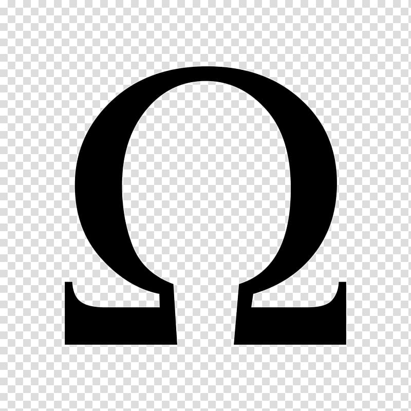 Alpha and Omega Symbol Christianity symbol transparent background