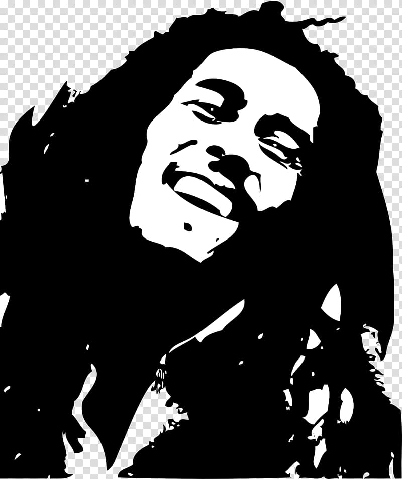 Bob Marley transparent background PNG clipart