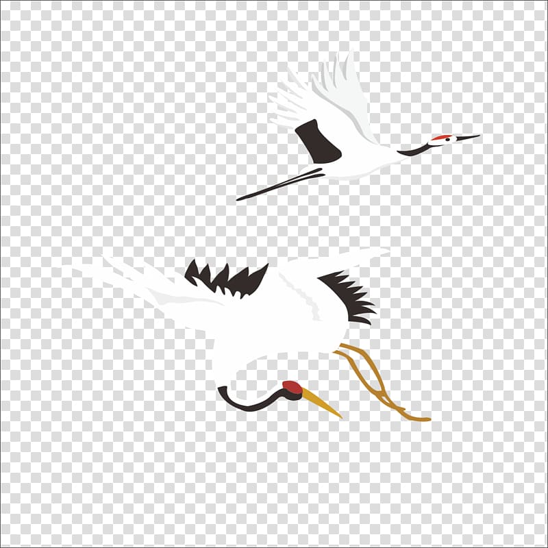 China Double Ninth Festival Traditional Chinese holidays, Chongyang crane transparent background PNG clipart