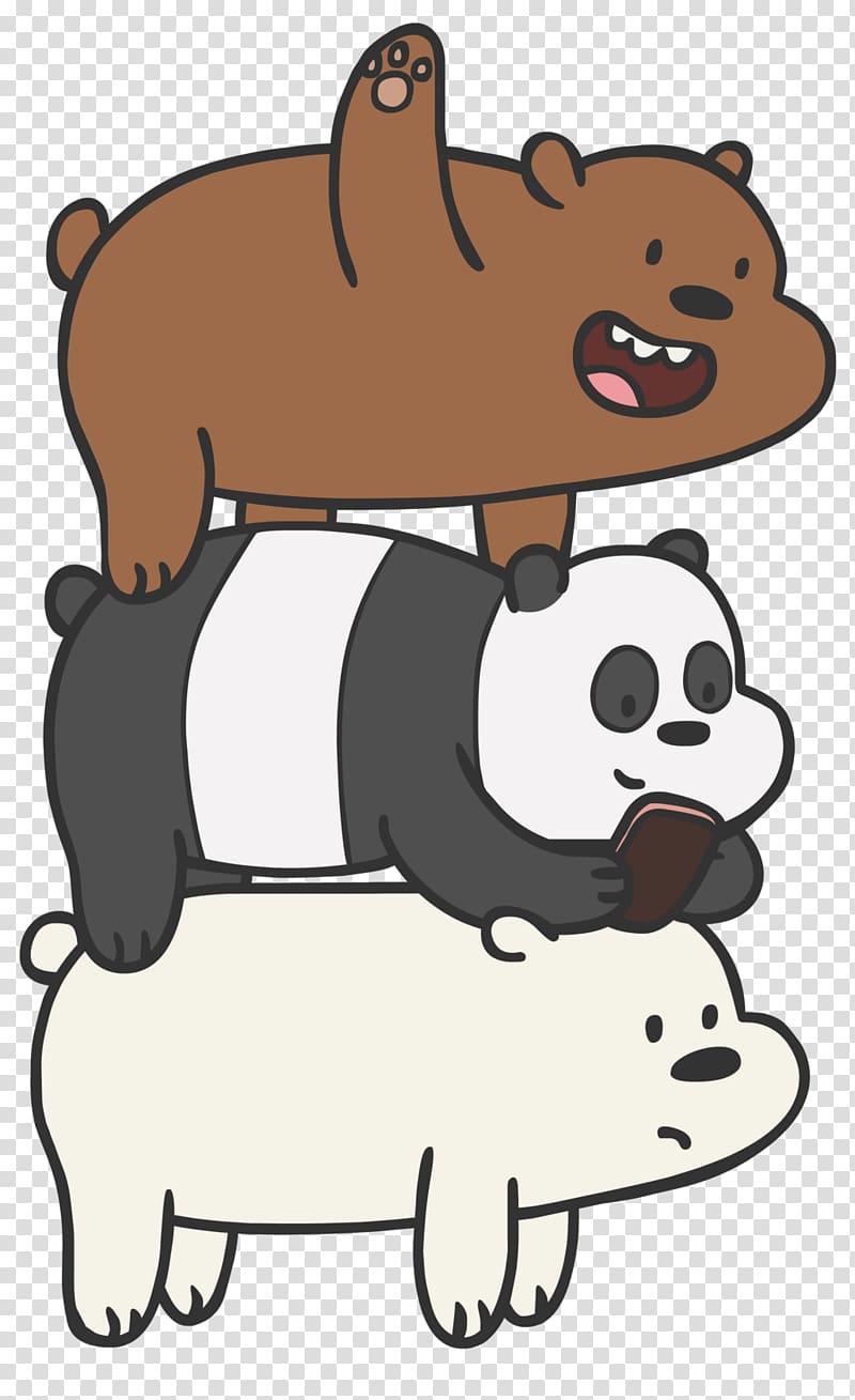 Polar bear Giant panda YouTube Cartoon Network, bears transparent background PNG clipart