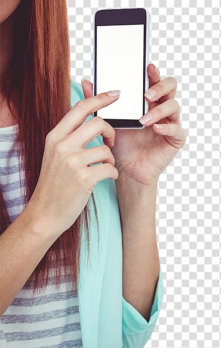 Mobile phone Finger Touch Smartphone, Beauty phone transparent background PNG clipart