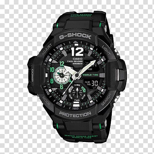 Master of G G-Shock Shock-resistant watch Casio, Casio watches outdoor sports transparent background PNG clipart
