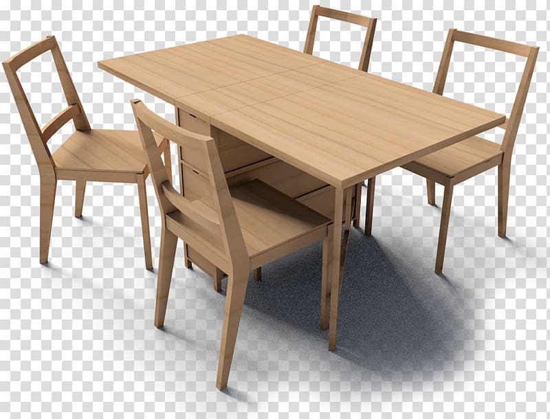 Gateleg table Furniture Chair Wood, dining table transparent background PNG clipart