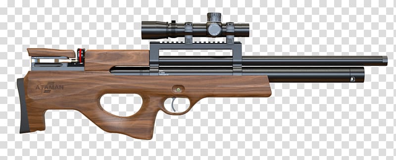 Air gun Rifle Bullpup Weapon Carbine, weapon transparent background PNG clipart