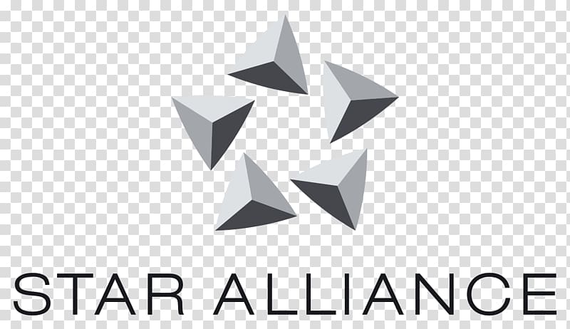 Lufthansa Star Alliance Airline alliance Frequent-flyer program, Arwa Star Logo transparent background PNG clipart