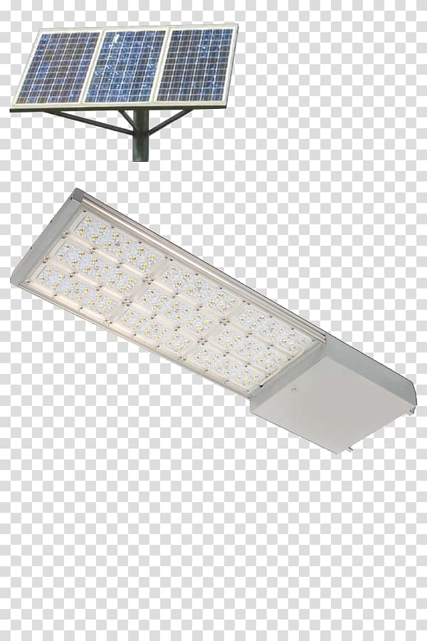 Light-emitting diode Street light LED lamp Light fixture Lighting, street light transparent background PNG clipart