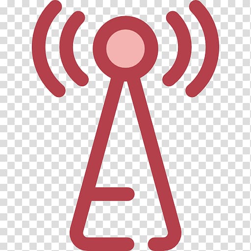 Computer Icons Aerials Internet Wireless, red antennae transparent background PNG clipart