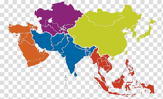 Asia Map, asia transparent background PNG clipart