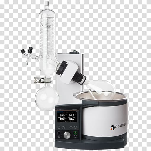 Distillation Heidolph Rotary evaporator Evaporation, precision instrument transparent background PNG clipart