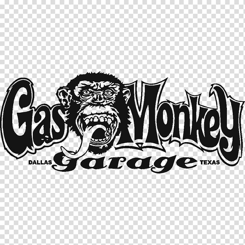 Gas Monkey Bar N\' Grill Gas Monkey Garage Chevrolet graphics Logo, monkey shoulder logo transparent background PNG clipart