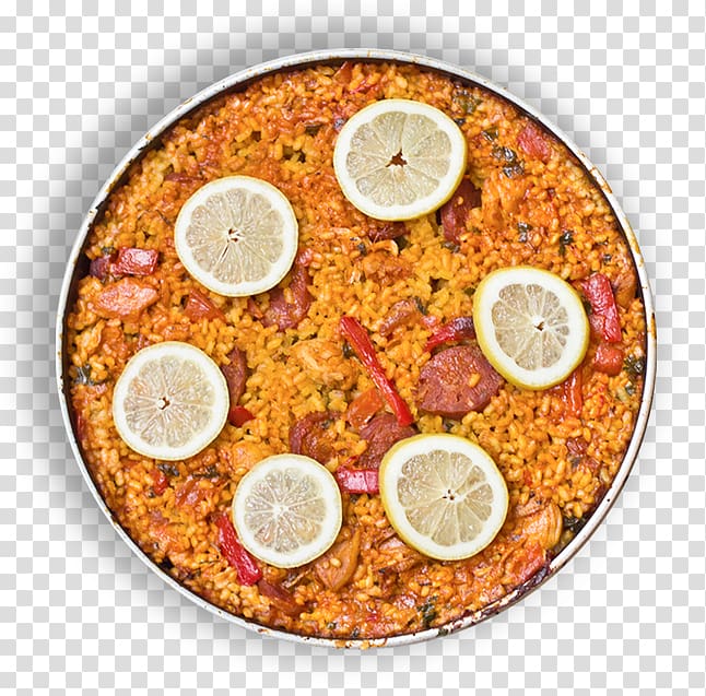Sicilian pizza Paella Spanish Cuisine Valencian Community Food, paella transparent background PNG clipart