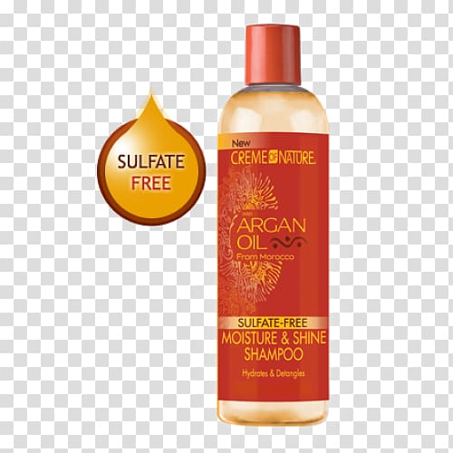 Cream of Nature Argan Oil from Morocco Moisture & Shine Shampoo Hair Care, shampoo transparent background PNG clipart