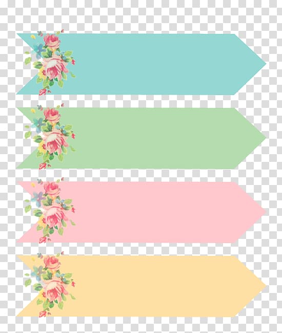 assorted flowers , Arrow Shabby chic , pink label transparent background PNG clipart