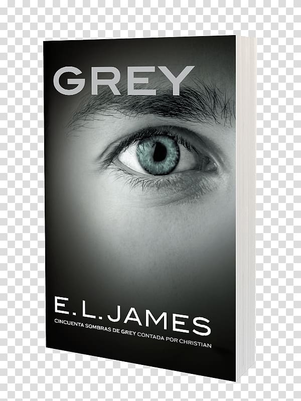Grey: Fifty Shades of Grey As Told by Christian Anastasia Steele Book, shading pattern transparent background PNG clipart