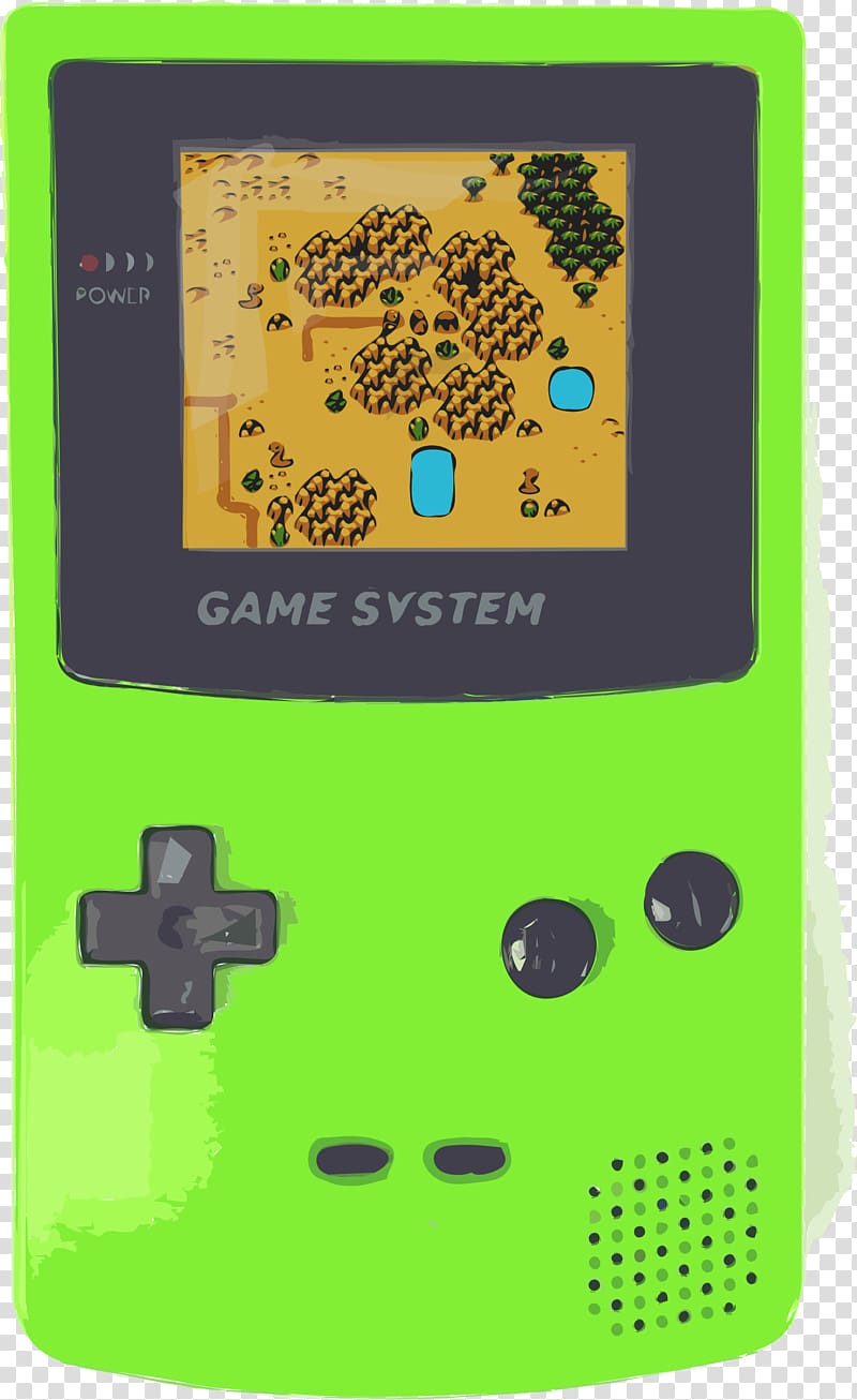 Game Boy Color Pokémon Yellow Uno Game Boy Pocket, nintendo transparent background PNG clipart