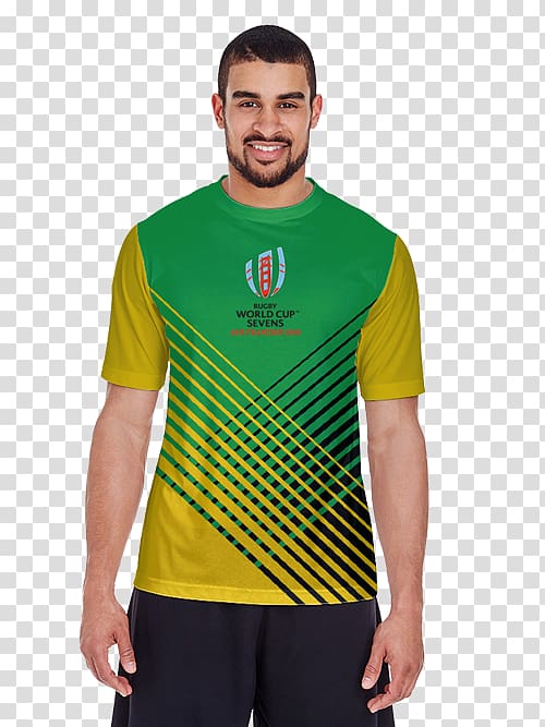 Jersey T-shirt Sport Raglan sleeve, Rugby Sevens transparent background PNG clipart