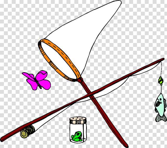 Butterfly net , fishing pole transparent background PNG clipart