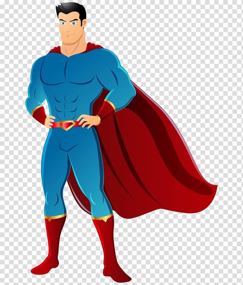 Superman Flash Superhero , Hand-painted superman transparent background PNG clipart