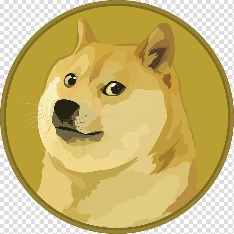 Dogecoin Cryptocurrency Logo Internet meme, bitcoin transparent background PNG clipart