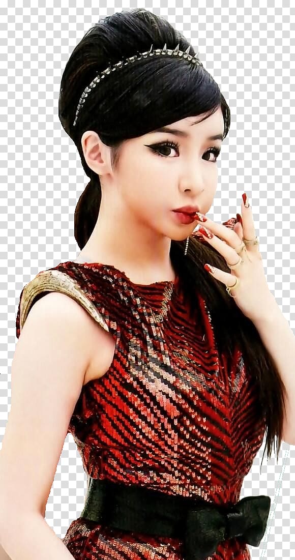 Park Bom 2NE1 South Korea Crush K-pop, Park Bom transparent background PNG clipart