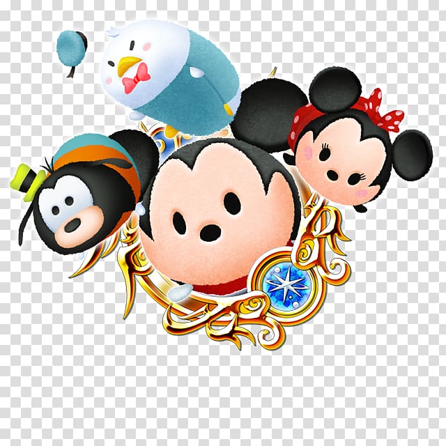 Kingdom Hearts χ KINGDOM HEARTS Union χ[Cross] Disney Tsum Tsum Mickey Mouse Minnie Mouse, kingdom hearts transparent background PNG clipart
