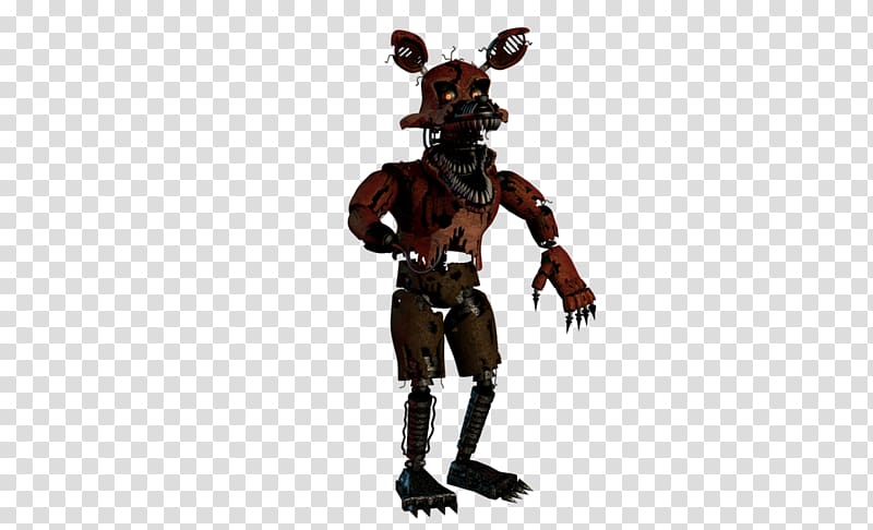 Five Nights At Freddy S 4 T Shirt Nightmare Action Toy Figures Nightmare Foxy Transparent Background Png Clipart Hiclipart - t shirt roblox png foxy
