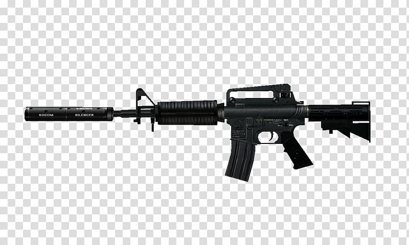 Airsoft Guns M4 carbine Airsoft Pellets Jing Gong, laser gun transparent background PNG clipart
