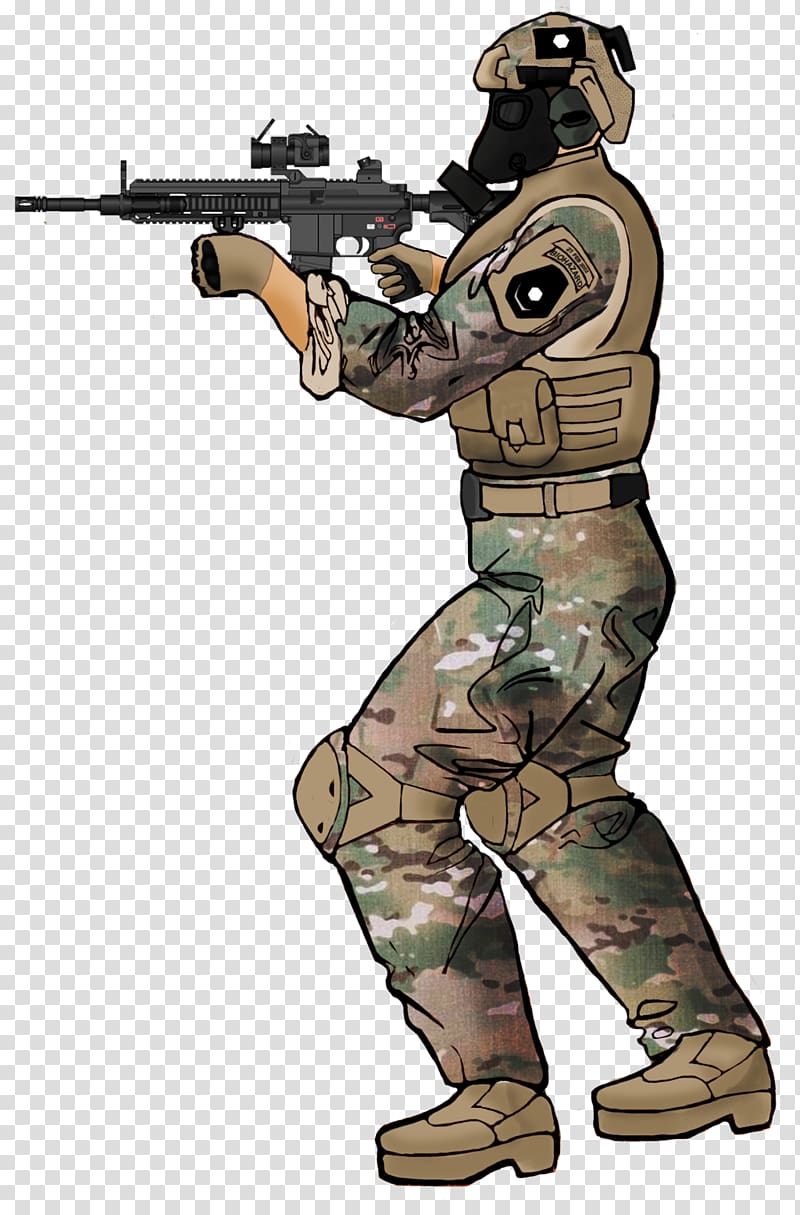 Sniper rifle Soldier Infantry Marksman Firearm, sniper rifle transparent background PNG clipart