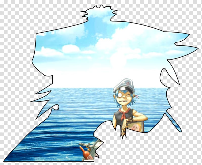 2-D Murdoc Niccals Gorillaz Porpoise, hks transparent background PNG clipart