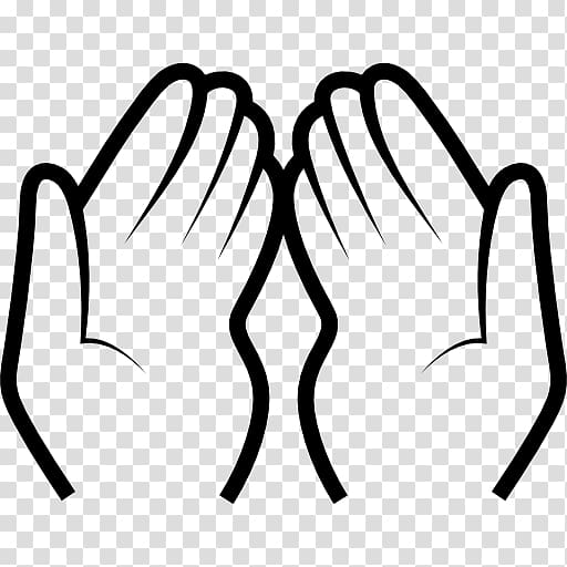 Praying Hands Prayer Dua, muslim transparent background PNG clipart