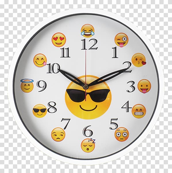 Emoji Smiley Diyetisyen Asil Aydemir Clock Emojli, Emoji transparent background PNG clipart