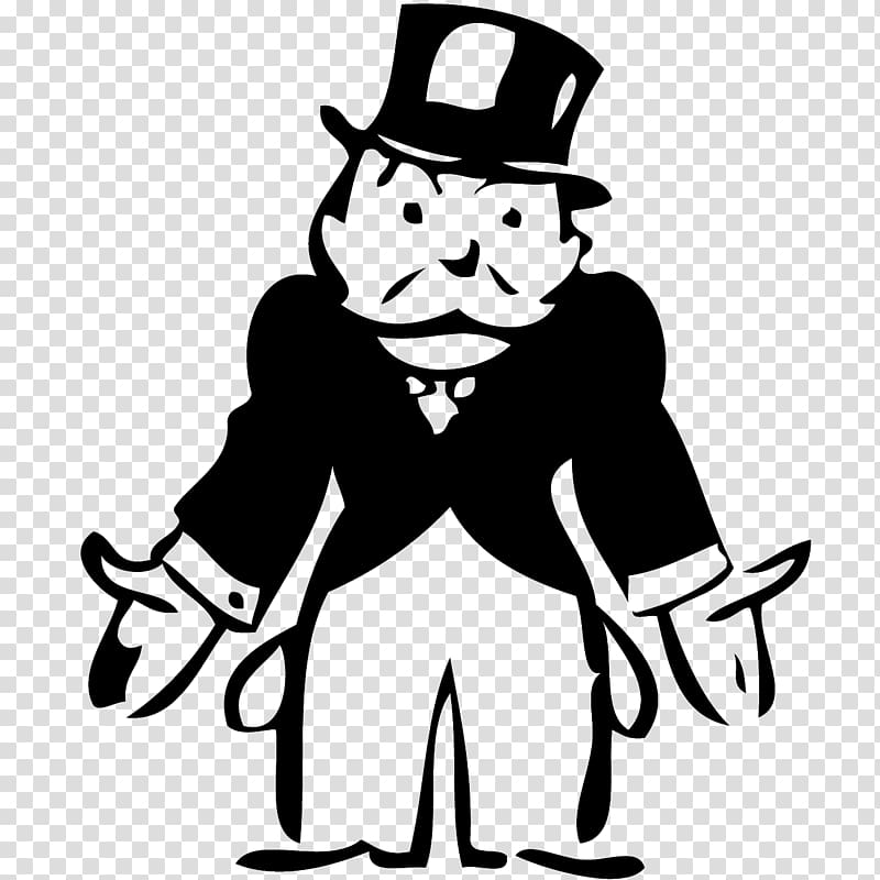 Rich Uncle Pennybags Monopoly Junior Parker Brothers Game, Make money transparent background PNG clipart