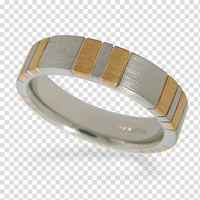 Wedding ring Silver Jewellery Bangle, gold stripes transparent background PNG clipart
