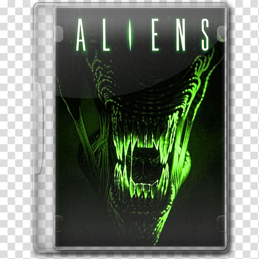 brand green font, 03 Aliens 1986 transparent background PNG clipart