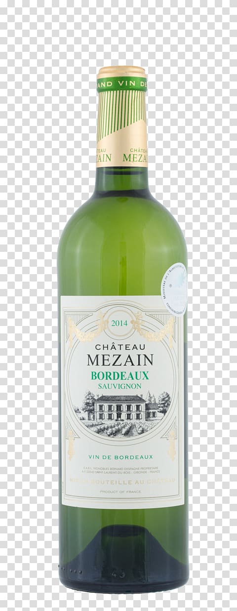 White wine Liqueur Dessert wine Château, Bordeaux Wine transparent background PNG clipart