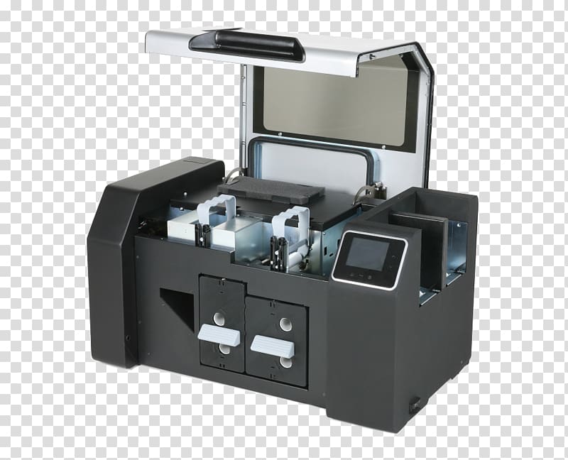 Card printer HID Global Printing Label, printer transparent background PNG clipart