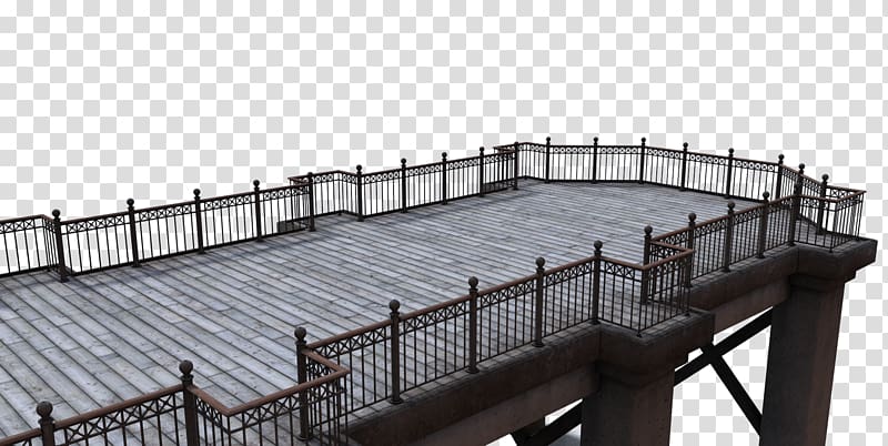 Handrail Composite material Fence Roof, Fence transparent background PNG clipart