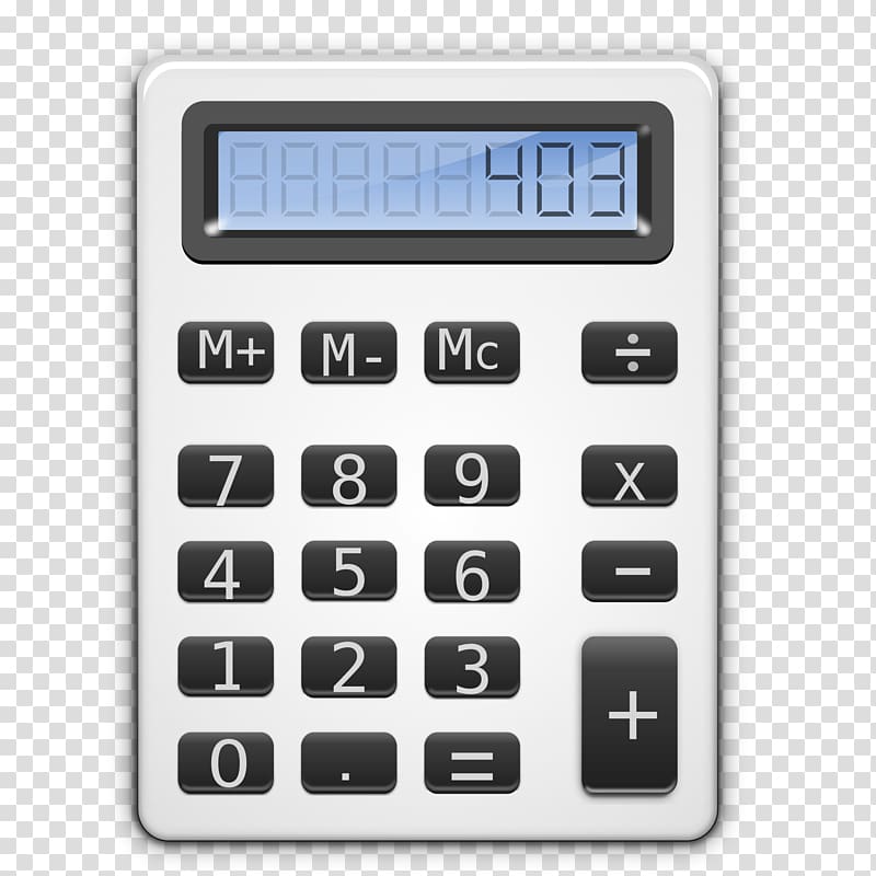 Transparent Background Calculator Cartoon Png