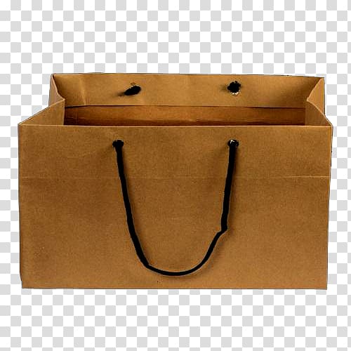 Paper bag Handbag Box, box transparent background PNG clipart