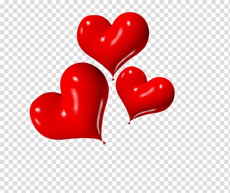 Balloon Heart Girl , Red Love Balloon transparent background PNG clipart