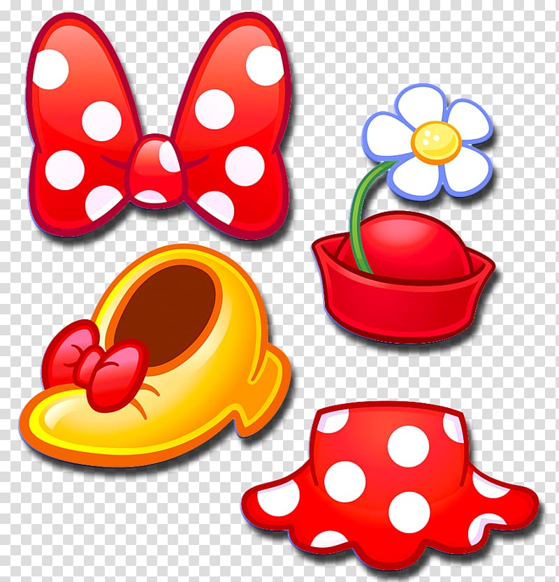 Red Minnie Mouse PNG Images Transparent Free Download